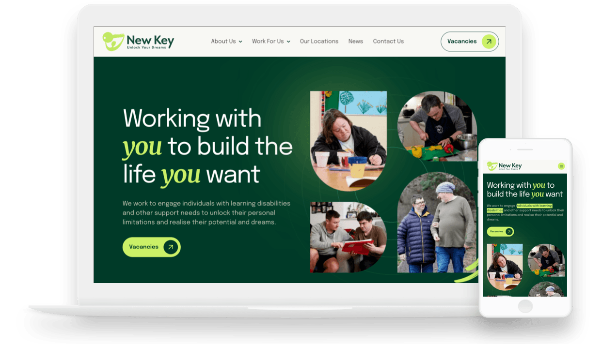 New Key Ltd homepage image