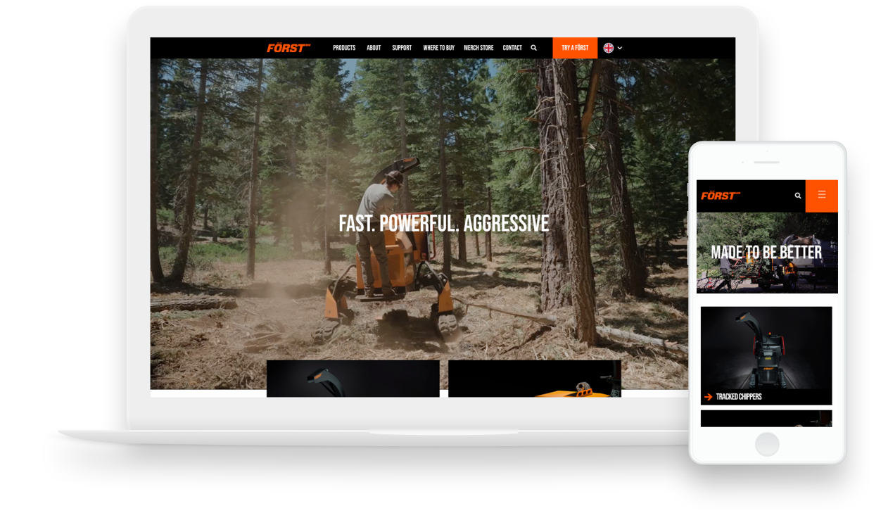 Först homepage image